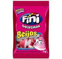 FINI BEIJOS MORANGO 15G
